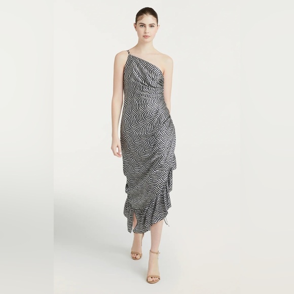 Cinq a Sept Christel Silk Dress - Picture 4 of 13